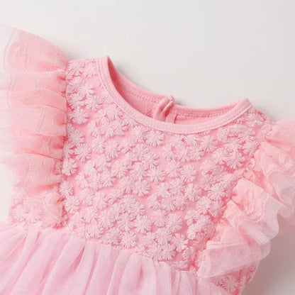 VelvetLuxe™ Winter Baby Dress | Warm Plush-Lined Princess Skirt - bebeika