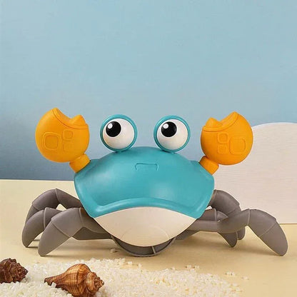 Side-Step Scout™ Wind-Up Crab | 2-in-1 Land & Water Bath Toy - bebeika