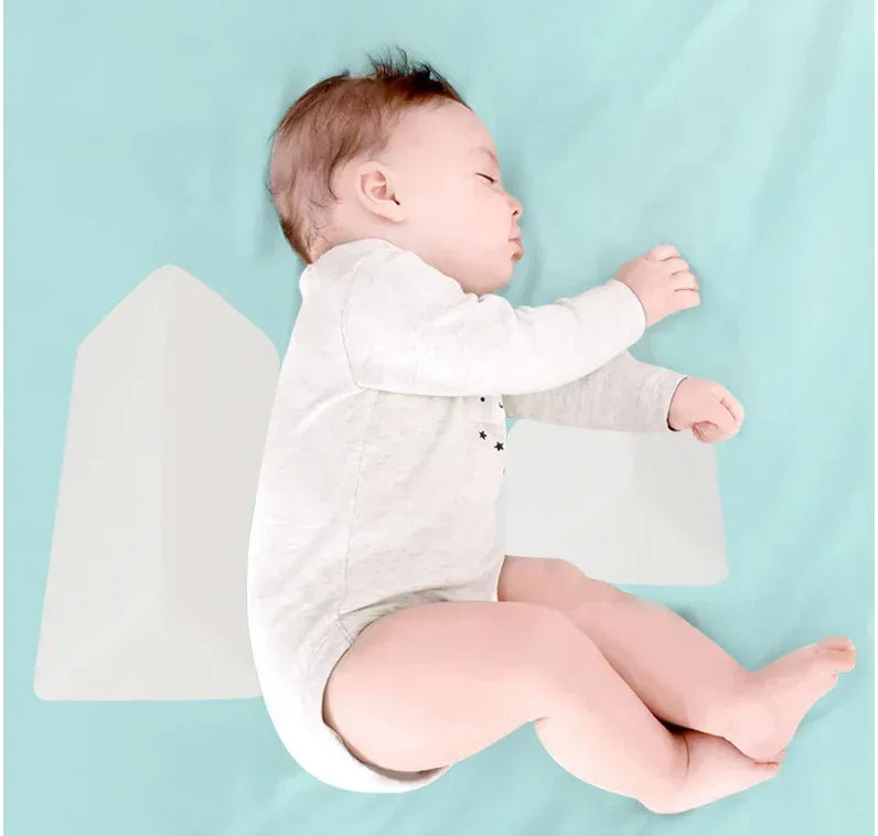 SideStay™ Triangular Anti-Roll Baby Pillow | Adjustable Infant Positioner - bebeika