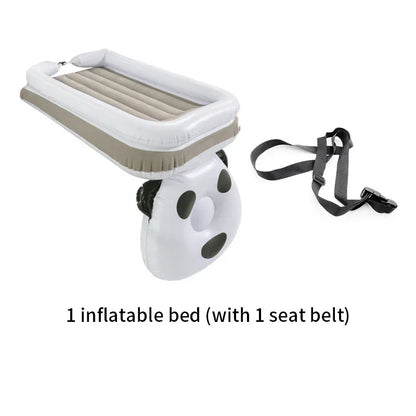 CloudRide™ Inflatable Car Bed | Portable Rear-Seat Travel Mattress for Kids - bebeika