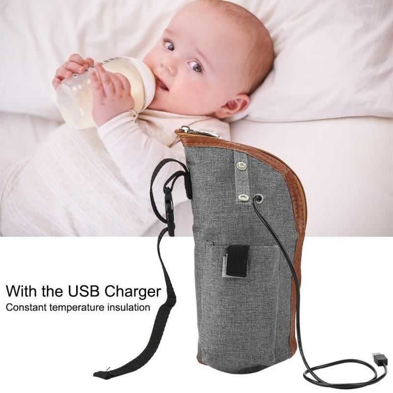 Ready-Warm™ Portable Bottle Heater | USB Powered Travel Milk Warmer - bebeika