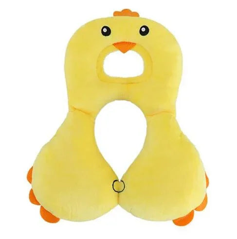 TravelBuddy™ Cartoon Toddler Neck Pillow | Animal Travel Headrest - bebeika