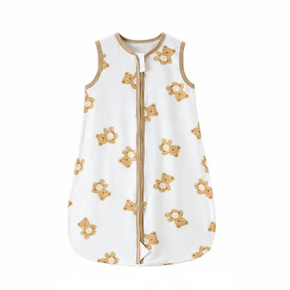 DreamCloud™ Pure Cotton Baby Sleep Sack | Integrated Anti-Kick Vest - bebeika