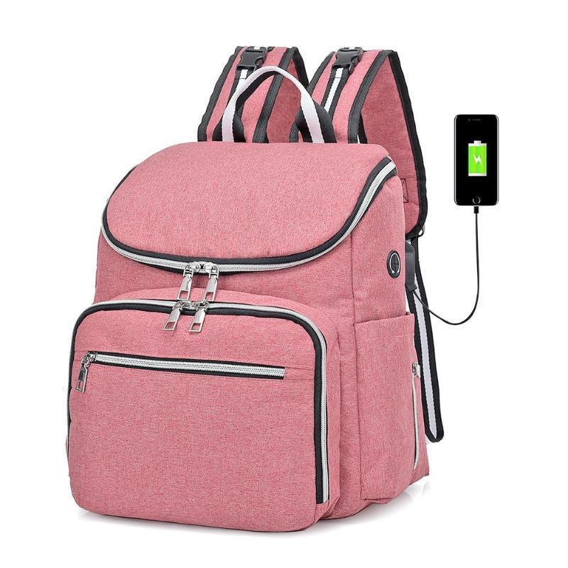 UrbanChic™ Diaper Bag Backpack | Large Capacity Waterproof Maternity Bag - bebeika