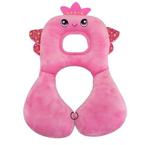 TravelBuddy™ Cartoon Toddler Neck Pillow | Animal Travel Headrest - bebeika