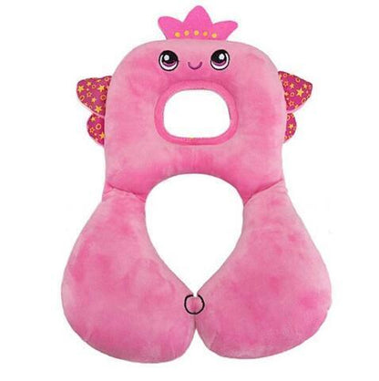 TravelBuddy™ Cartoon Toddler Neck Pillow | Animal Travel Headrest - bebeika
