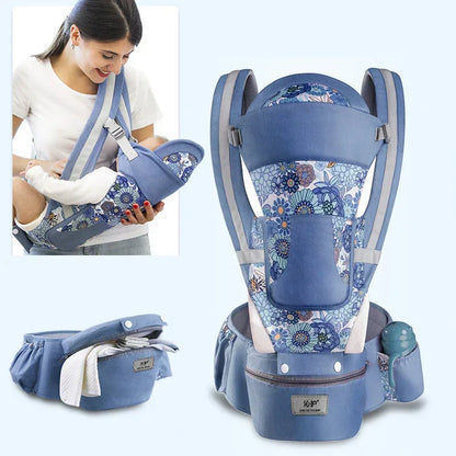 OmniSupport™ 48-Month Baby Carrier | Heavy-Duty 3-in-1 Hip Seat & Sling - bebeika