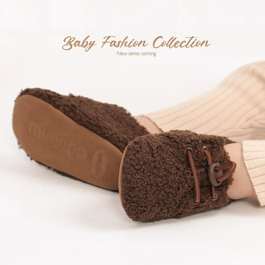 CozyStep™ Soft-Sole Winter Booties | Warm Fleece Infant Shoes - bebeika