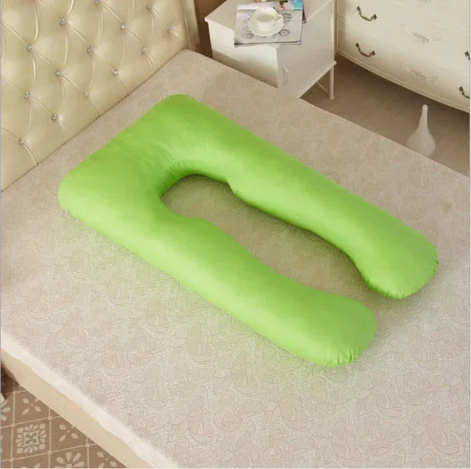 LullabyCurve™ Maternity Pillow | Full-Body Pregnancy & Nursing Support Cushion - bebeika