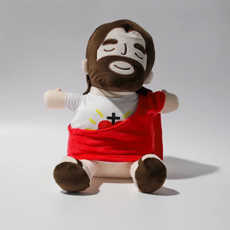 Guardian of Peace™ Breathing Sleep Aid | Rhythmic Motion & Sacred Glow Music Plush - bebeika
