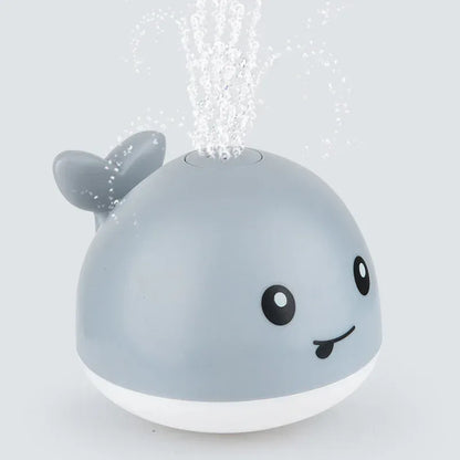 Induction Spraying Whale™ Bath Toy | Automatic Water Fountain & LED Lights - bebeika