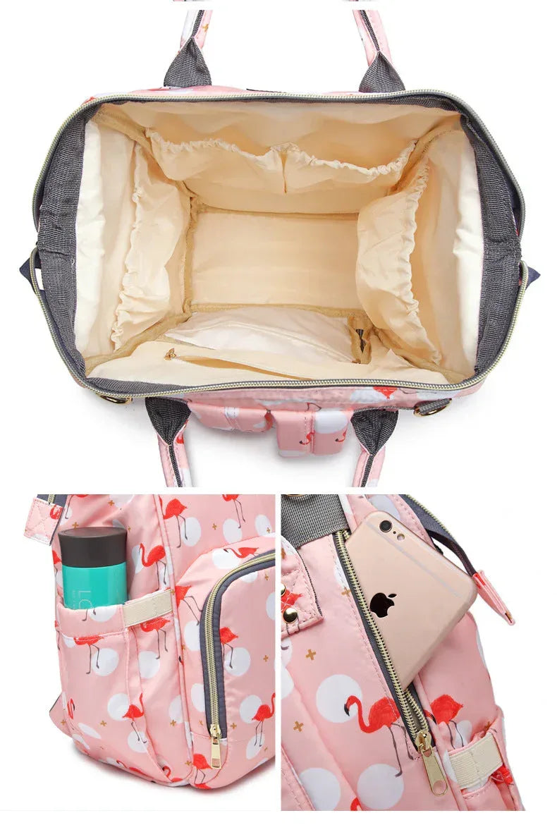 TerraParent™ Multi-Zone Diaper Bag | Large Capacity Expedition Backpack - bebeika