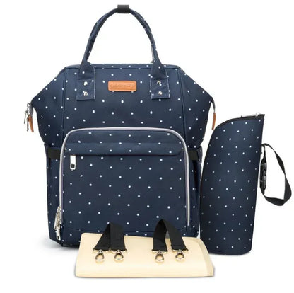 UrbanVoyage™ Diaper Backpack | Waterproof Oxford Travel Bag & Stroller Organizer - bebeika