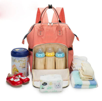 UrbanVoyage™ Diaper Backpack | Waterproof Oxford Travel Bag & Stroller Organizer - bebeika