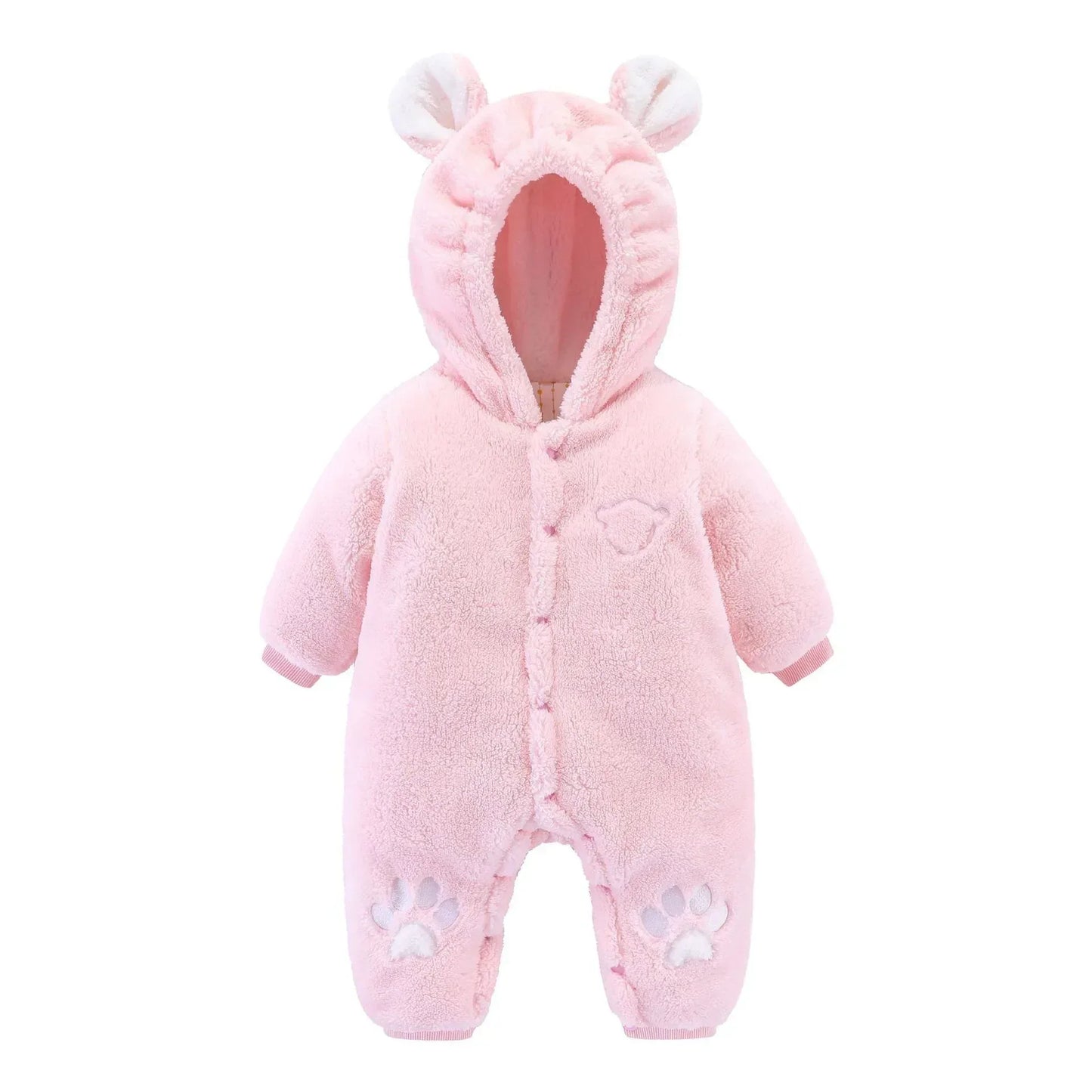 ArcticSnug™ Baby Winter Romper | Thermal Quilted One-Piece Crawling Suit - bebeika
