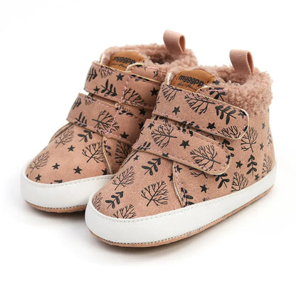 ArcticSteps™ High-Top Winter Sneaker | Warm Fleece First Walkers - bebeika