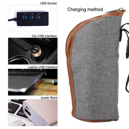 Ready-Warm™ Portable Bottle Heater | USB Powered Travel Milk Warmer - bebeika