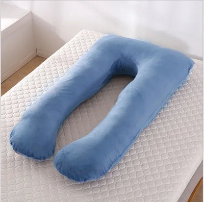 LullabyCurve™ Maternity Pillow | Full-Body Pregnancy & Nursing Support Cushion - bebeika