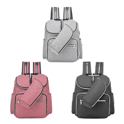 UrbanChic™ Diaper Bag Backpack | Large Capacity Waterproof Maternity Bag - bebeika