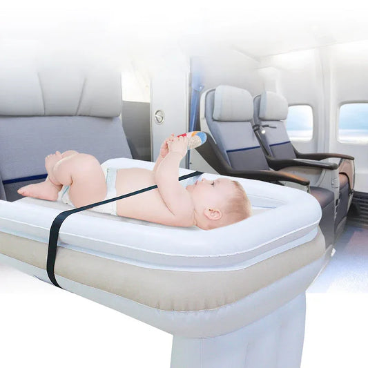CloudRide™ Inflatable Car Bed | Portable Rear-Seat Travel Mattress for Kids - bebeika