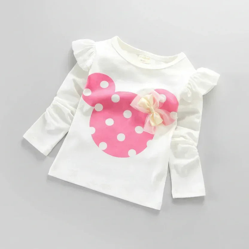 Mini-Sport™ Winter Girls' Set | 2-Piece Fleece T-Shirt & Jogger Pants - bebeika