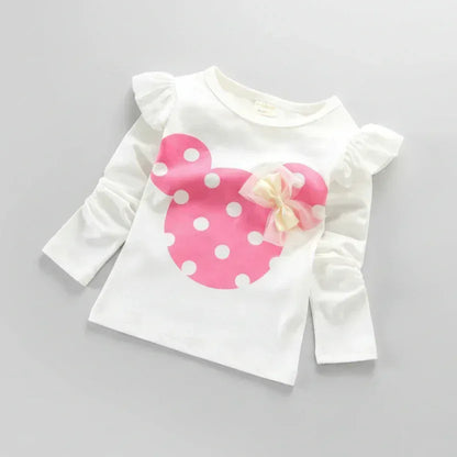Mini-Sport™ Winter Girls' Set | 2-Piece Fleece T-Shirt & Jogger Pants - bebeika