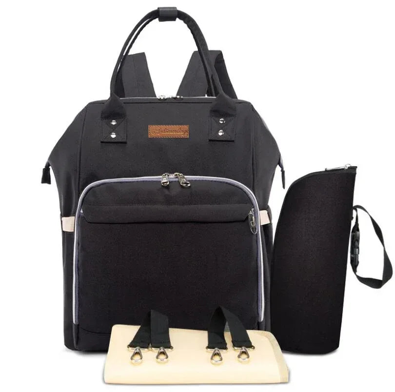 UrbanVoyage™ Diaper Backpack | Waterproof Oxford Travel Bag & Stroller Organizer - bebeika