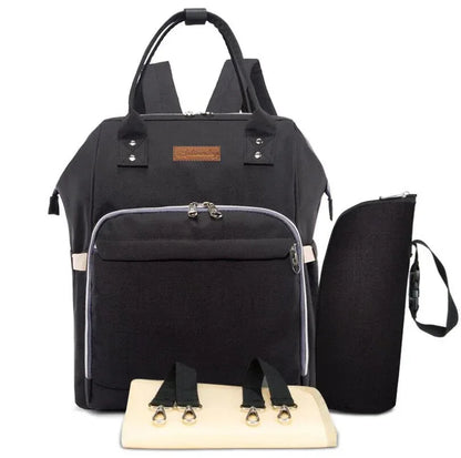 UrbanVoyage™ Diaper Backpack | Waterproof Oxford Travel Bag & Stroller Organizer - bebeika