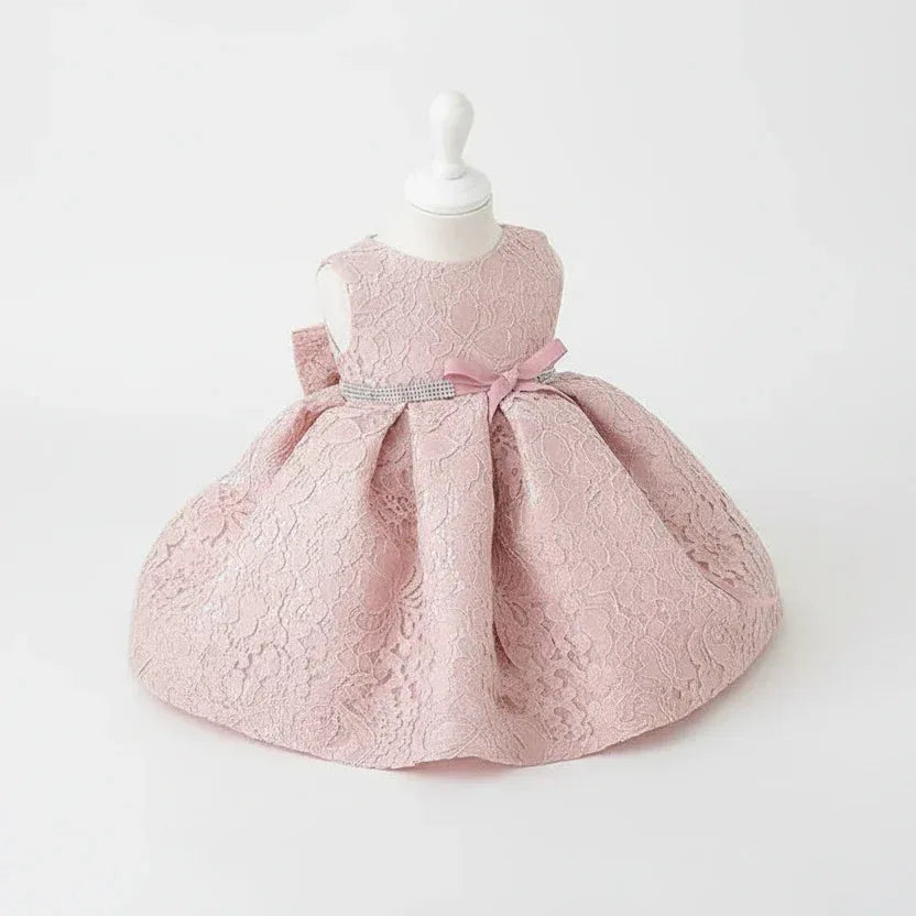 PetalCloud™ Baby Princess Dress | Luxury 1st Birthday Tulle Gown - bebeika