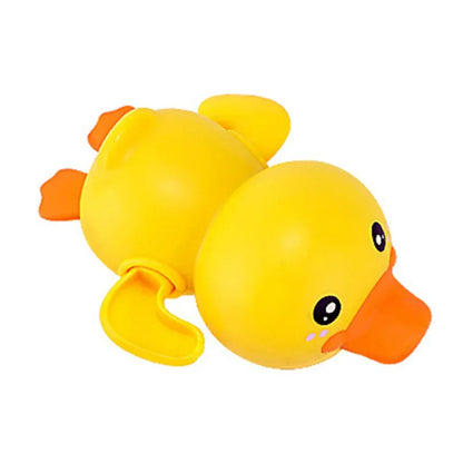 Quack-and-Glide™ Swimming Duck | Clockwork Wind-Up Bath Toy for Infants - bebeika