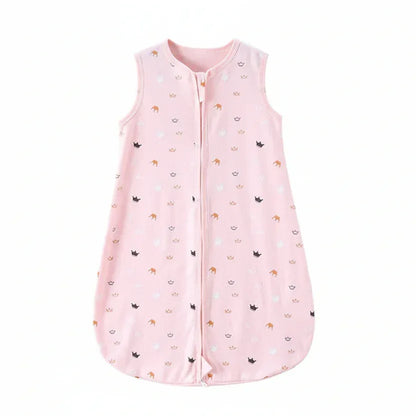 DreamCloud™ Pure Cotton Baby Sleep Sack | Integrated Anti-Kick Vest - bebeika