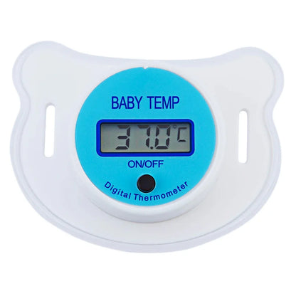 QuickTemp™ Digital Baby Pacifier Thermometer | BPA-Free Nipple Thermometer with Case - bebeika