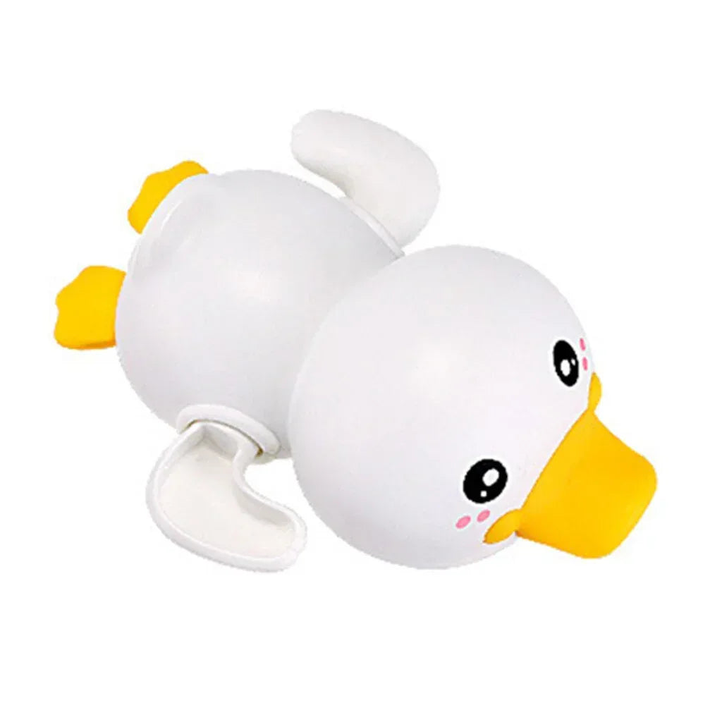 Quack-and-Glide™ Swimming Duck | Clockwork Wind-Up Bath Toy for Infants - bebeika