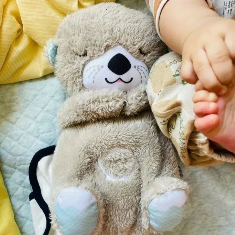 Otter-Calm™ Breathing Sleep Aid | Rhythmic Motion, Music & Light Soother - bebeika