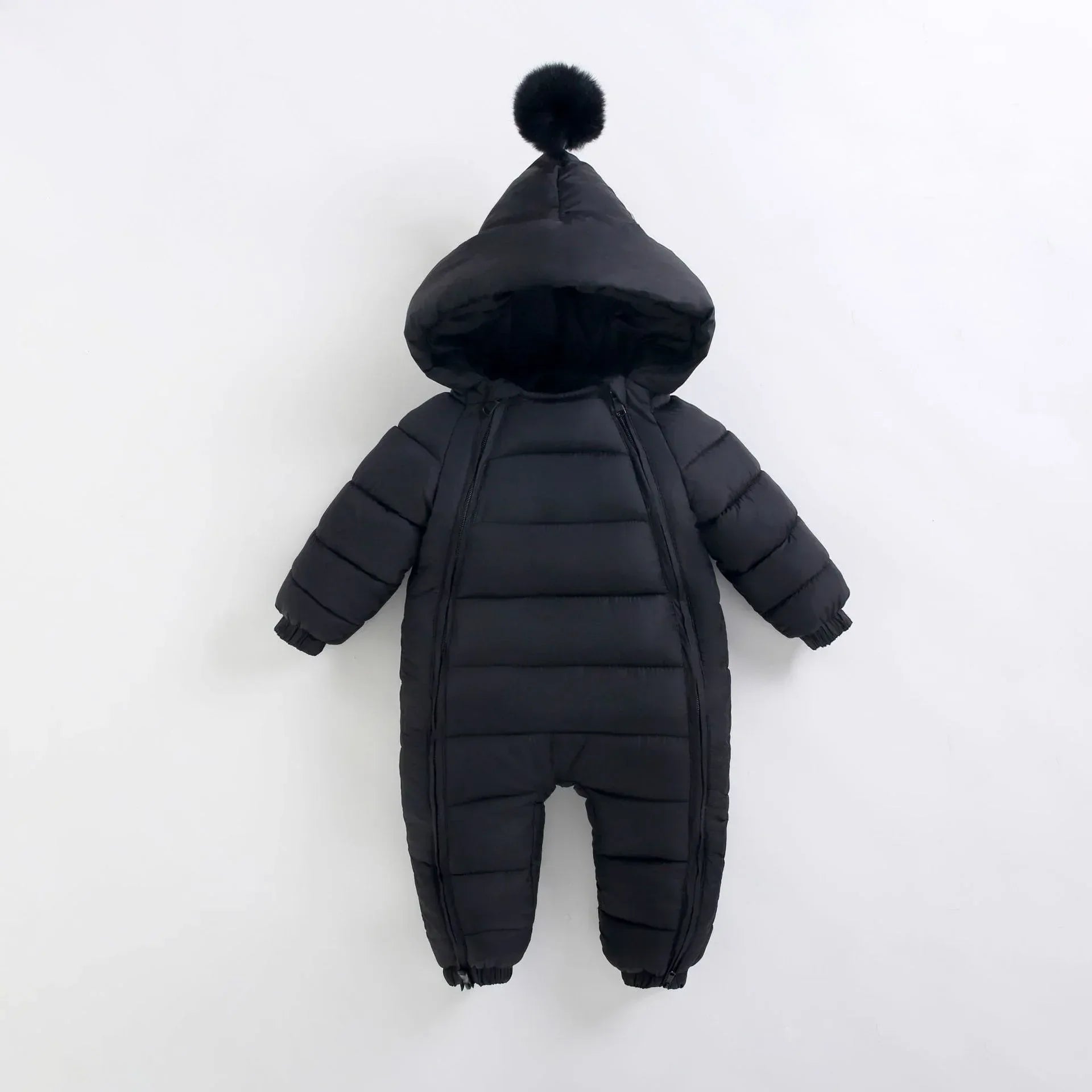 WinterWander™ Baby Heavyweight Romper | Padded Cotton Outdoor Jumpsuit - bebeika