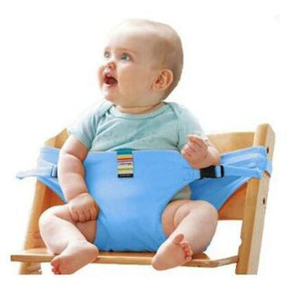 AnywhereSeat™ Portable Baby High Chair Harness | Travel Feeding Seat & Safety Belt - bebeika