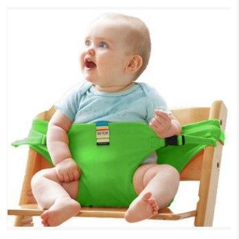 AnywhereSeat™ Portable Baby High Chair Harness | Travel Feeding Seat & Safety Belt - bebeika