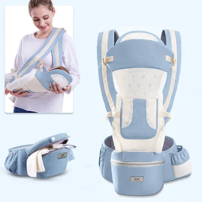 OmniSupport™ 48-Month Baby Carrier | Heavy-Duty 3-in-1 Hip Seat & Sling - bebeika
