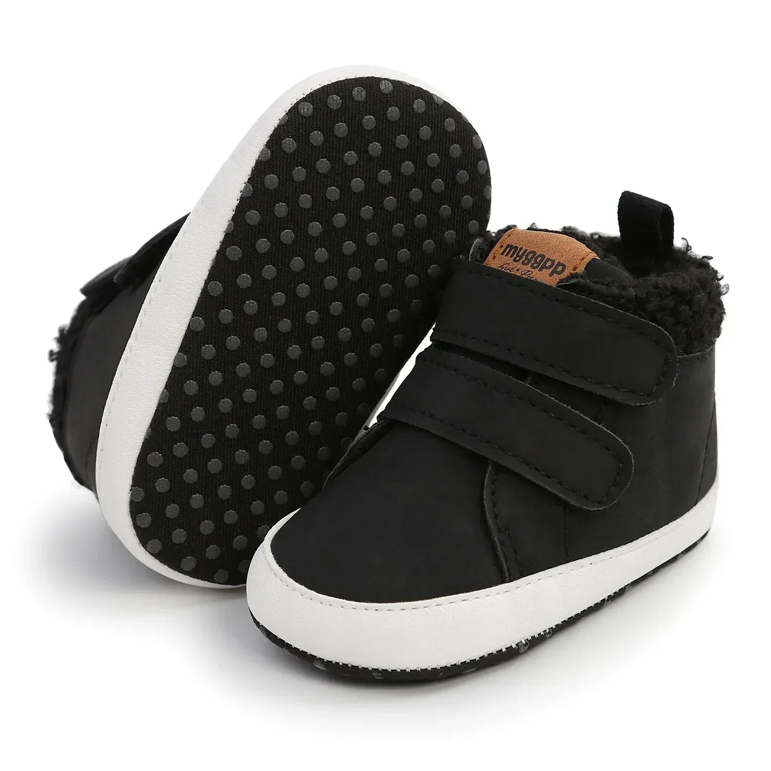 ArcticSteps™ High-Top Winter Sneaker | Warm Fleece First Walkers - bebeika