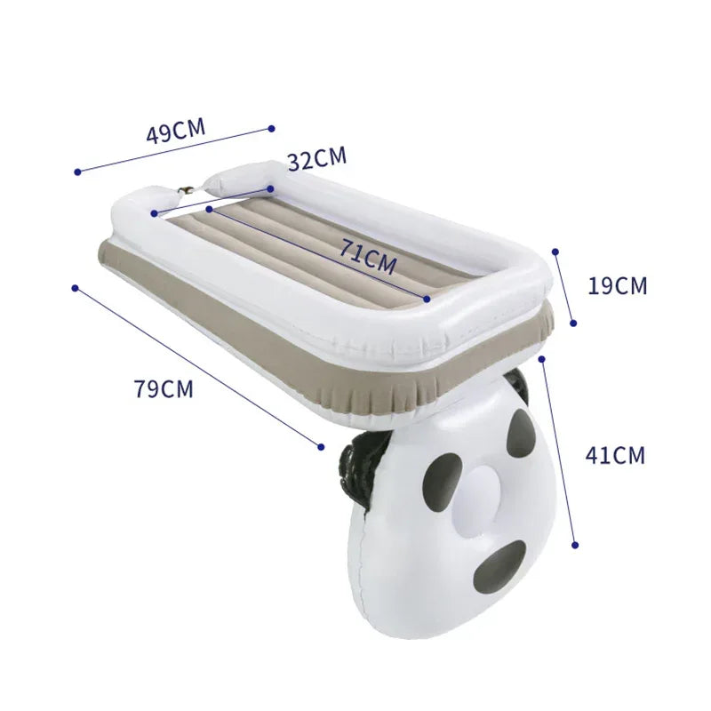 CloudRide™ Inflatable Car Bed | Portable Rear-Seat Travel Mattress for Kids - bebeika