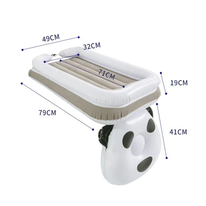 CloudRide™ Inflatable Car Bed | Portable Rear-Seat Travel Mattress for Kids - bebeika