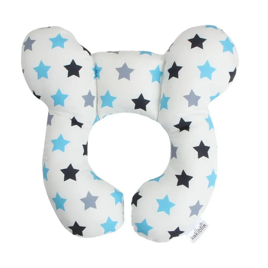 SafeSlumber™ Infant Travel Pillow | Stroller & Car Seat Head Support - bebeika