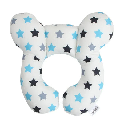 SafeSlumber™ Infant Travel Pillow | Stroller & Car Seat Head Support - bebeika