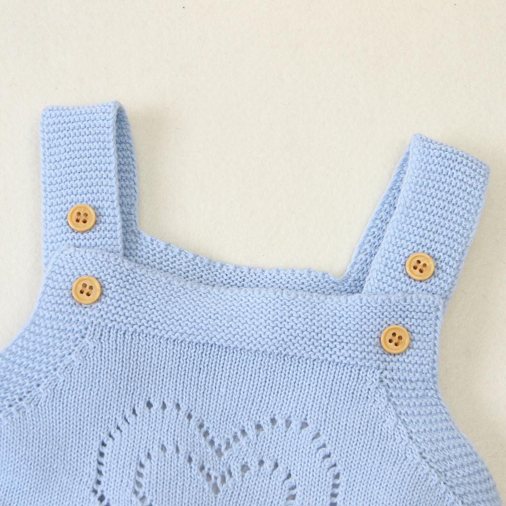 Baby Rompers Clothes Bunny Rabbit Knitted New Born Boys Girls Jumpsuits One Piece Infant Bebes Kids Easter Outfit Cartoon Costum - bebeika