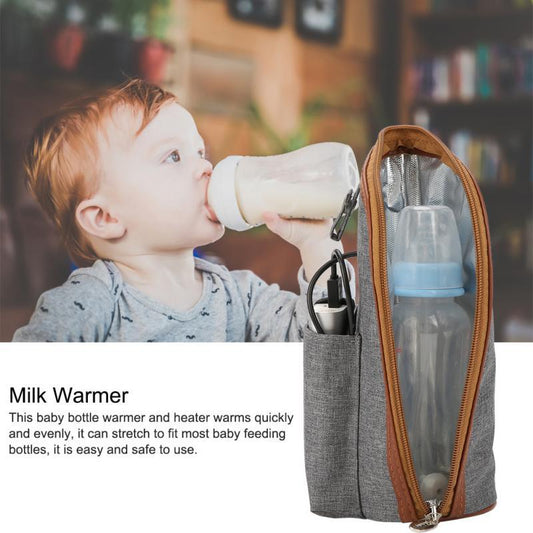 Ready-Warm™ Portable Bottle Heater | USB Powered Travel Milk Warmer - bebeika