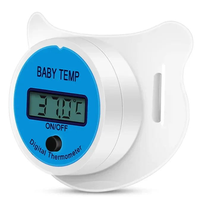 QuickTemp™ Digital Baby Pacifier Thermometer | BPA-Free Nipple Thermometer with Case - bebeika
