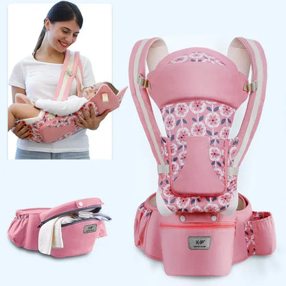 OmniSupport™ 48-Month Baby Carrier | Heavy-Duty 3-in-1 Hip Seat & Sling - bebeika