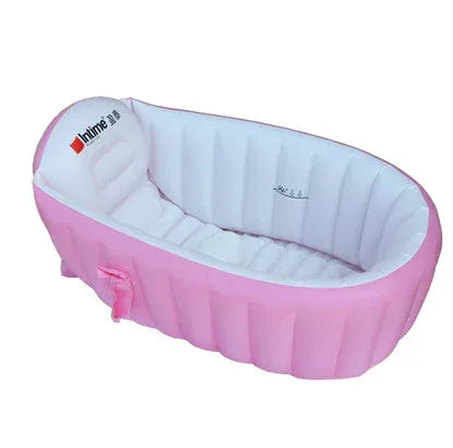 Cloud-9 Inflatable Baby Bathtub | Portable & Non-Slip for Ages 0-3 - bebeika