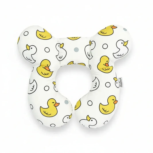 SafeSlumber™ Infant Travel Pillow | Stroller & Car Seat Head Support - bebeika