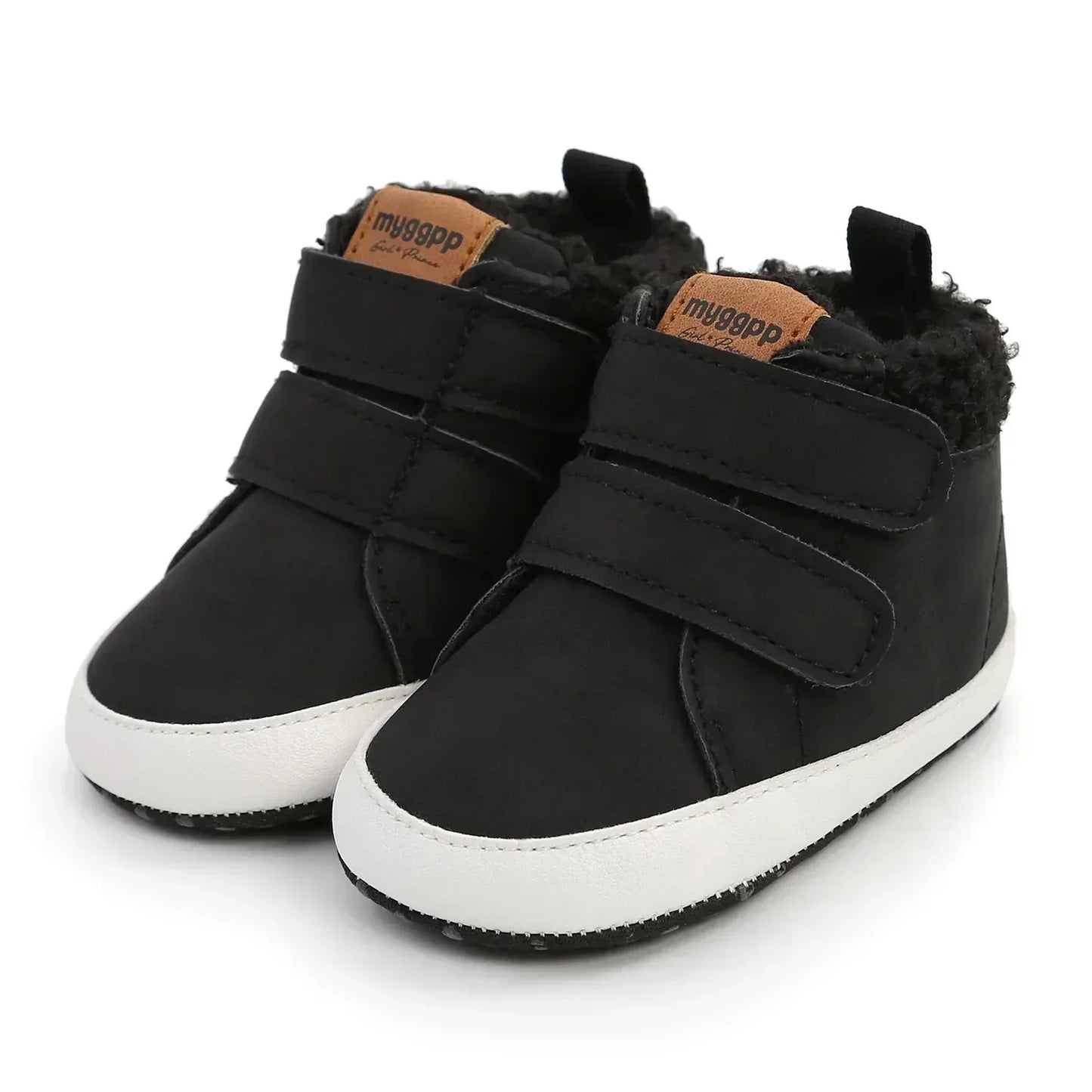ArcticSteps™ High-Top Winter Sneaker | Warm Fleece First Walkers - bebeika